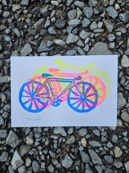 Uncle Carter's Bikes Greeting Card