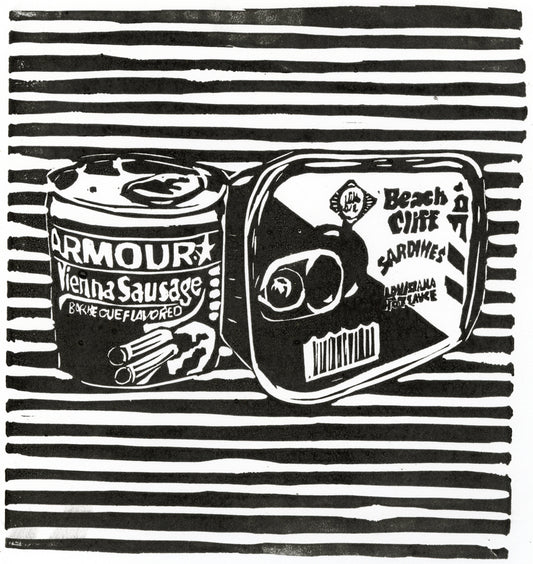 West Virginia Surf and Turf Print