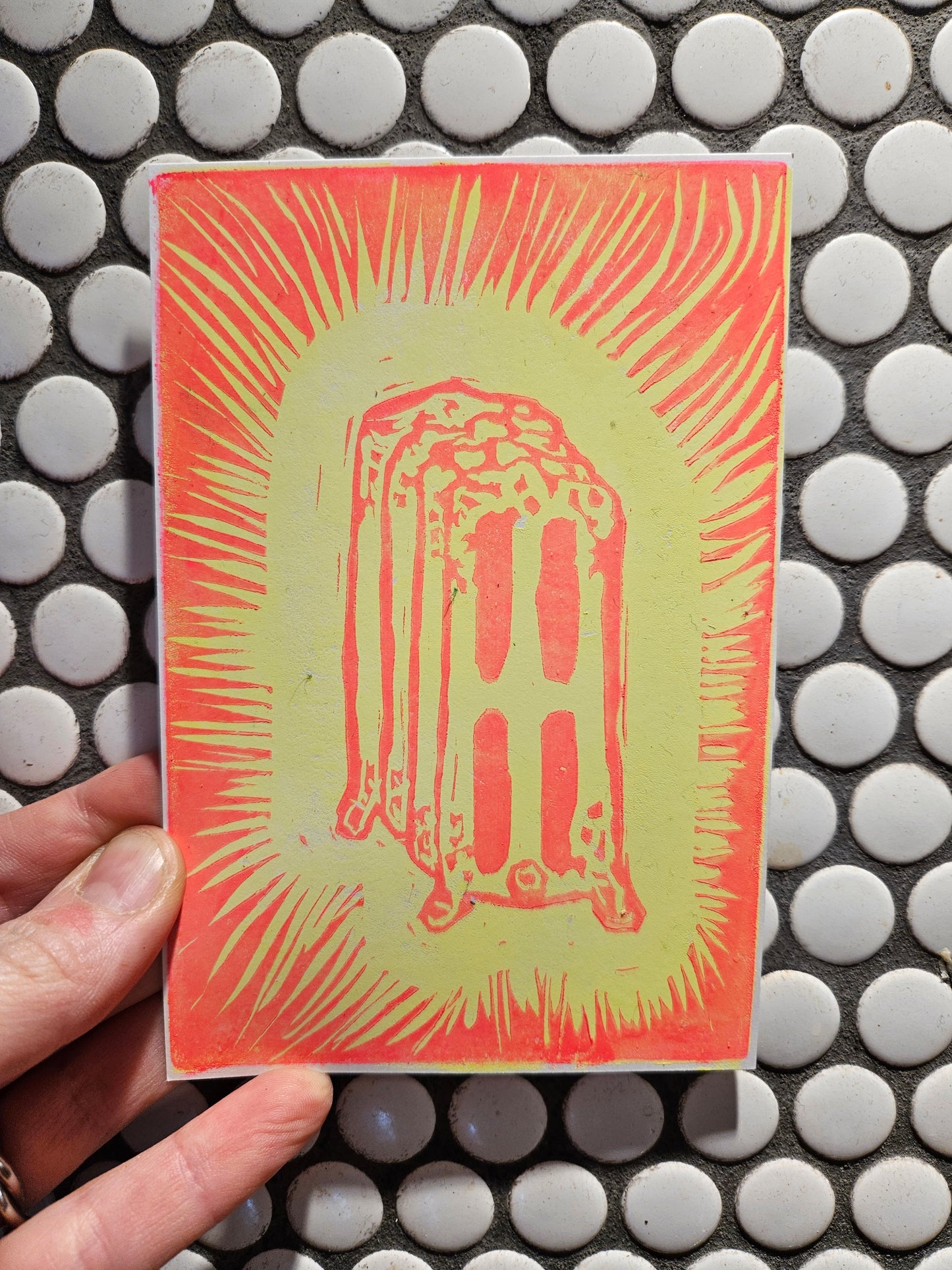 Hot & Heavy Postcard